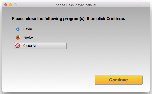 adobe flash player for mac 10.7.5